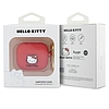 Hello Kitty szilikon 3D Kitty Head tok AirPods 3-hoz - fukszia