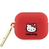 Hello Kitty szilikon 3D Kitty Head tok AirPods Pro 2-höz (2022/2023) - fukszia