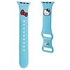 Hello Kitty szilikon Kitty fejpánt Apple Watch 38/40/41mm-hez - kék