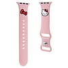 Hello Kitty szilikon Kitty fejpánt Apple Watch 38/40/41mm-hez - rózsaszín