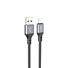 Hoco - Honest adatkábel (X92) - USB-Lightning, 2,4A, 3 m - fekete