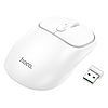 Hoco - Wireless Mouse Royal (GM25) - Négygombos, kétmódusú üzleti 2.4G, 1600 DPI - Space White