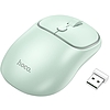 Hoco - Wireless Mouse Royal (GM25) - Négygombos, kétmódusú üzleti 2.4G, 1600 DPI - világoszöld