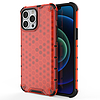 Honeycomb Case páncélborítás TPU lökhárítóval iPhone 13 Pro Max piros