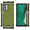 Honeycomb Case páncélburkolat TPU bumper Samsung Galaxy A32 5G zöld