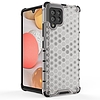 Honeycomb Case páncélburkolat TPU bumper Samsung Galaxy A42 5G fekete