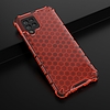 Honeycomb Case páncélburkolat TPU bumper Samsung Galaxy A42 5G piros