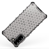 Honeycomb Case páncélburkolat TPU bumper Samsung Galaxy S21+ 5G (S21 Plus 5G) fekete