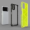 Honeycomb Case páncélburkolat TPU bumper Xiaomi Poco M3 átlátszóhoz