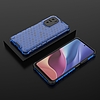 Honeycomb Case páncélburkolat TPU bumper Xiaomi Redmi K40 Pro+ / K40 Pro / K40 / Poco F3 kékhez