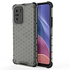 Honeycomb Case páncélburkolat TPU bumper Xiaomi Redmi K40 Pro+ / K40 Pro / K40 / Poco F3 fekete