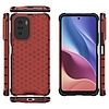 Honeycomb Case páncélburkolat TPU bumper Xiaomi Redmi K40 Pro+ / K40 Pro / K40 / Poco F3 piroshoz