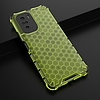 Honeycomb Case páncélburkolat TPU bumper Xiaomi Redmi K40 Pro+ / K40 Pro / K40 / Poco F3 zöldhöz