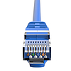 HP Ethernet CAT6 U/UTP hálózati kábel, 1 m kék (DHC-CAT6-UTP-1M)