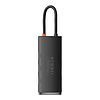 HUB Baseus Lite Series 5 portos USB-C - HDMI+USB3.0x3+PD, fekete (WKQX080201)