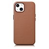 iCarer Case bőr tokvédő iPhone 14 Brown (WMI14220705-BN) telefonhoz (MagSafe kompatibilis)