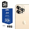 iPhone 13 Pro Max / 13 Pro 9H kameraüveg 3mk Lens Protection Pro sorozatú lencséhez - arany