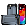 iPhone 15 Hybrid Armor tok - kék