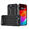 iPhone 15 Plus Hybrid Armor tok - fekete