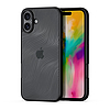 iPhone 16 Plus tok - Dux Ducis Aimo sorozat - fekete