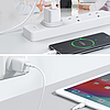 Joyroom fali utazási töltő USB Type C / USB 30W Power Delivery Quick Charge 4,5A (UK csatlakozó) fehér (L-QP303)