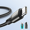 Joyroom gyorstöltés / adatkábel USB Type C - USB Type C PD 60W 2m fekete (S-2030N1-60)