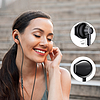 Joyroom In-Ear USB Type C fülhallgató távirányítóval és mikrofonnal fekete (JR-EC03 fekete)