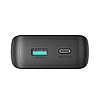 Joyroom JR-PBC06 mini power bank beépített USB-C / Lightning kábelekkel 30W 10000mAh - fekete