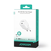 Joyroom JR-TCF02 USB-C PD 20W fali töltő + USB-C kábel - fehér