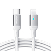 Joyroom kábel USB C - Lightning 20W A10 Series 1,2 m fehér (S-CL020A10)