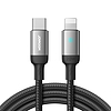 Joyroom kábel USB C - Lightning 20W A10 Series 1,2 m fekete (S-CL020A10)