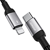 Joyroom kábel USB C - Lightning 20W A10 Series 1,2 m fekete (S-CL020A10)