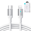 Joyroom kábel USB C - Lightning 20W A10 Series 2 m fehér (S-CL020A10)