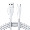 Joyroom kábel USB - Lightning 2.4A Surpass Series 3 m fehér (S-UL012A11)