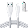 Joyroom kábel USB - Lightning 2.4A Surpass Series 3 m fehér (S-UL012A11)