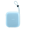 Joyroom powerbank 10000 mAh Jelly Series 22,5 W, beépített Lightning kábel kék (JR-L003)