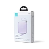 Joyroom powerbank 10000 mAh Jelly Series 22,5 W beépített USB C kábellel, lila (JR-L002)