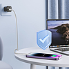 Joyroom USB C - Lightning 20 W-os Surpass sorozatú kábel a gyors töltéshez és adatátvitelhez 3 m fehér (S-CL020A11)