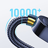 Joyroom USB C - USB C 100 W-os kábel a gyors töltéshez és adatátvitelhez 1,2 m kék (S-CC100A4)