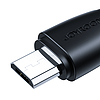 Joyroom USB kábel - micro USB 2.4A Surpass sorozat a gyors töltéshez és adatátvitelhez 2 m fekete (S-UM018A11)