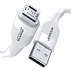 Joyroom USB kábel - micro USB töltés / adatátvitel 3A 1m fehér (S-1030M12)