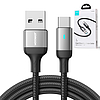 Joyroom USB kábel - USB C 3A a gyors töltéshez és adatátvitelhez A10 sorozat 3 m fekete (S-UC027A10)