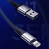 Joyroom USB - Lightning kábel 3 A 0,2 m fekete (S-0230N1)