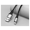 Joyroom USB - Lightning kábel 3 A 0,2 m fekete (S-0230N1)