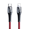 Joyroom USB Type C - Lightning kábel Tápellátás 20W 2.4A 1.2m piros (S-1224K2 Red)