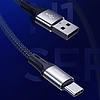 Joyroom USB - USB Type C kábel 3 A 1 m fekete (S-1030N1)