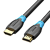 Kábel HDMI 2.0 Vention AACBE, 4K 60Hz, 0,75m fekete