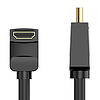 Kábel HDMI Vention AARBG 1,5 m 90-os szög fekete