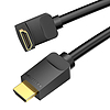 Kábel HDMI Vention AARBG 1,5 m 90-os szög fekete