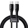 Kábel USB-C és USB-C között Mcdodo CA-5640, 60 W, 0,2 m fekete